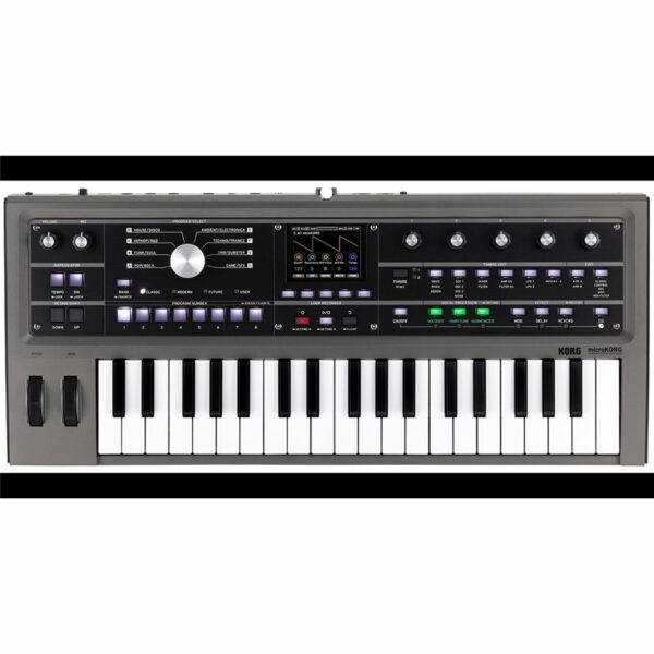 Korg microKORG 2 Standard sintetizzatore vocoder compatto con display LCD e 37 mini-tasti
