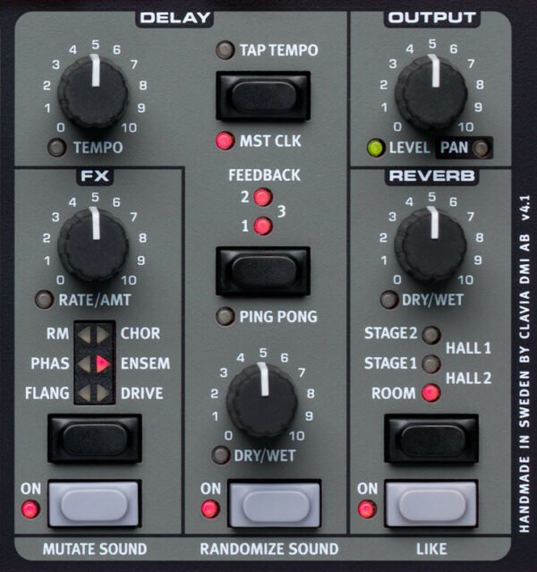 Nord Lead A1 sintetizzatore virtual analog compatto con interfaccia knob-per-function e multitimbralità a 4 parti