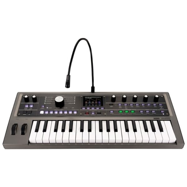 Korg microKORG 2 Standard sintetizzatore vocoder compatto con display LCD e 37 mini-tasti