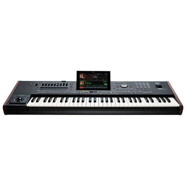 Korg Pa5X-61 tastiera arrangiatrice professionale con 61 tasti semi-pesati e touchscreen inclinabile