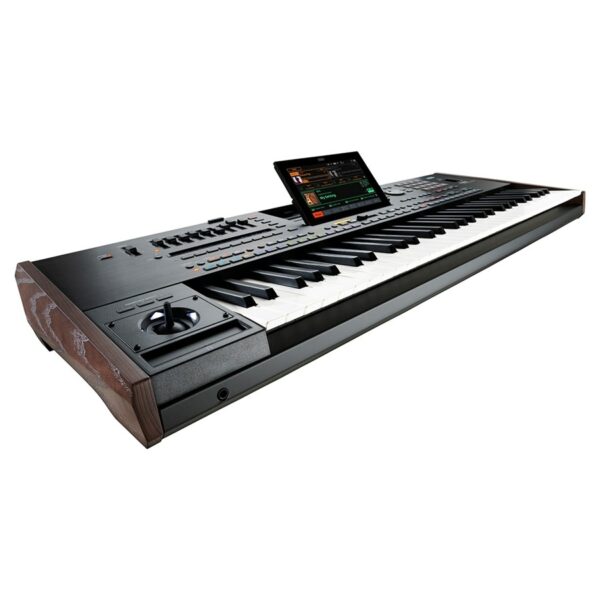 Korg Pa5X-61 tastiera arrangiatrice professionale con 61 tasti semi-pesati e touchscreen inclinabile