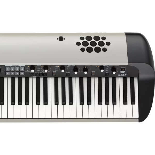 Korg SV-2 73 Silver – Stage piano vintage con tastiera RH3 pesata e design elegante in argento