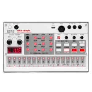 alt="Korg Volca Sample 2 campionatore MIDI USB compatto"