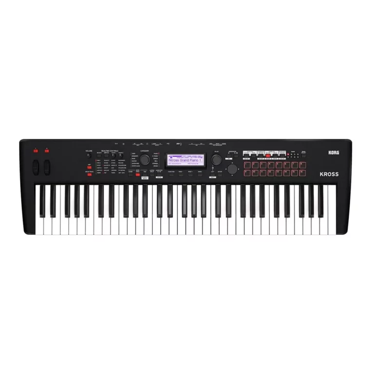 Korg Kross 2 61 workstation musicale compatta con 61 tasti sensibili alla velocità e 16 sampler pad