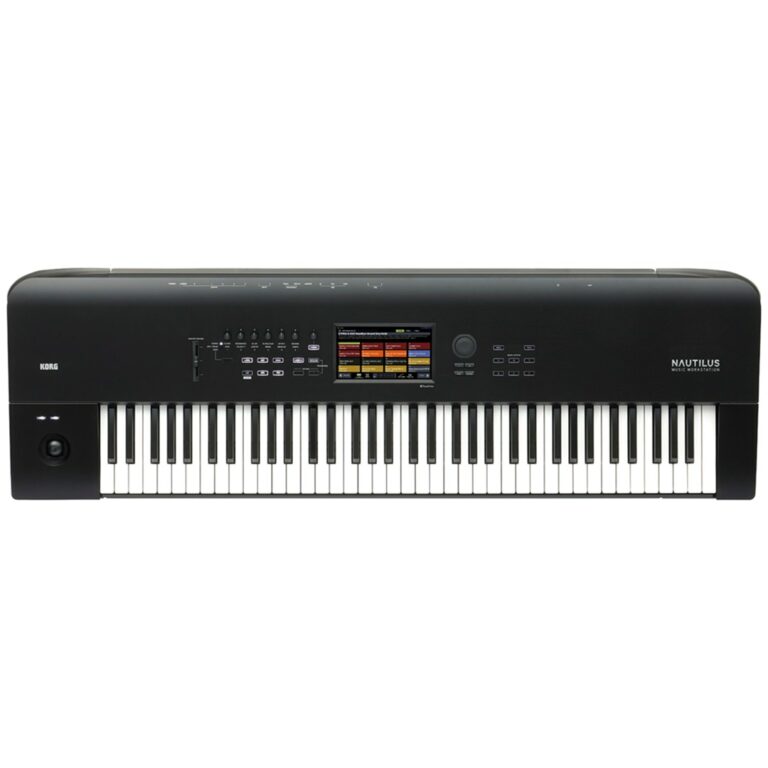 Korg Nautilus 73 workstation musicale con tastiera light-touch a 73 tasti e display touchscreen da 7 pollici
