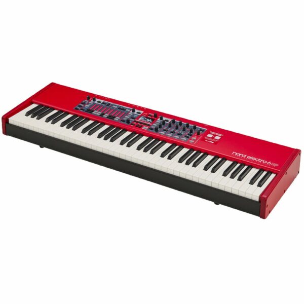 Nord Electro 6 HP 73 tastiera stage piano con 73 tasti hammer action, display OLED e sezioni Piano, Organ e Sample Synth