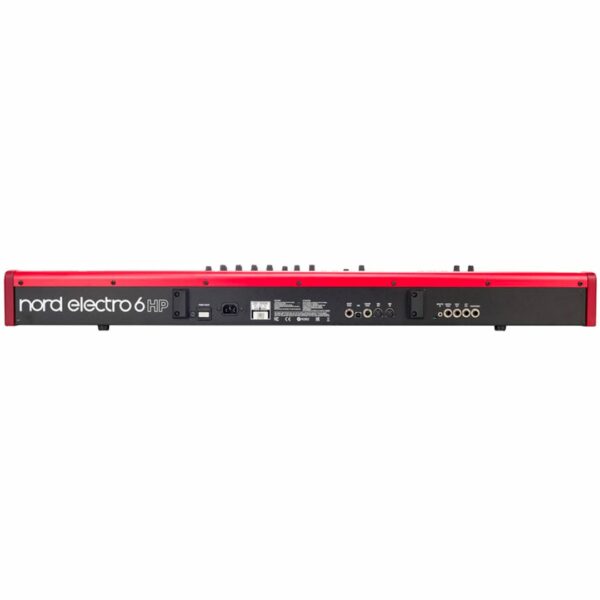 Nord Electro 6 HP 73 tastiera stage piano con 73 tasti hammer action, display OLED e sezioni Piano, Organ e Sample Synth