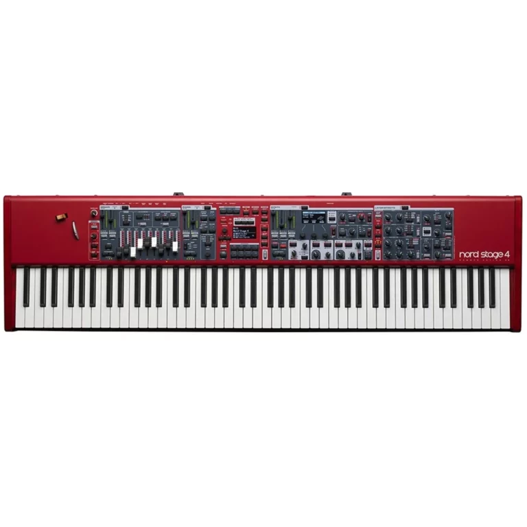 Nord Stage 4 88 stage piano da palco con tastiera a 88 tasti hammer-action, fader LED e drawbars fisiche