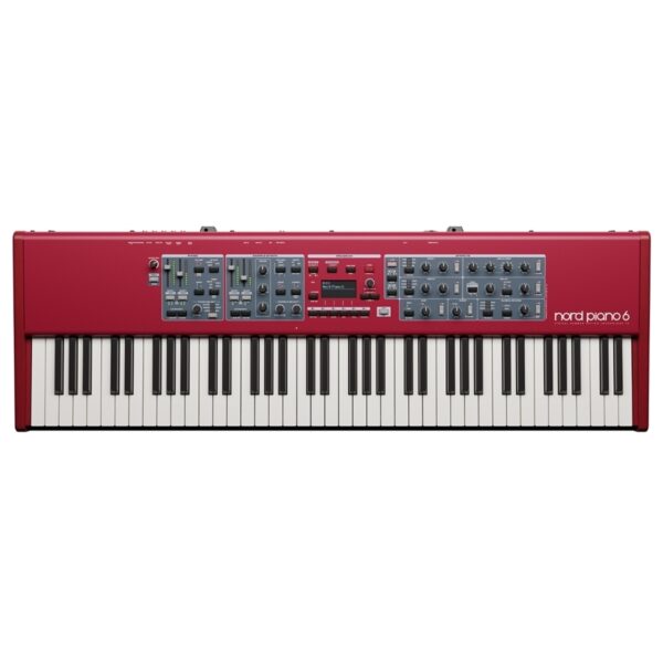 Nord Piano 6 73 – Stage piano professionale a 73 tasti con triplo sensore e LED fader per layer indipendenti