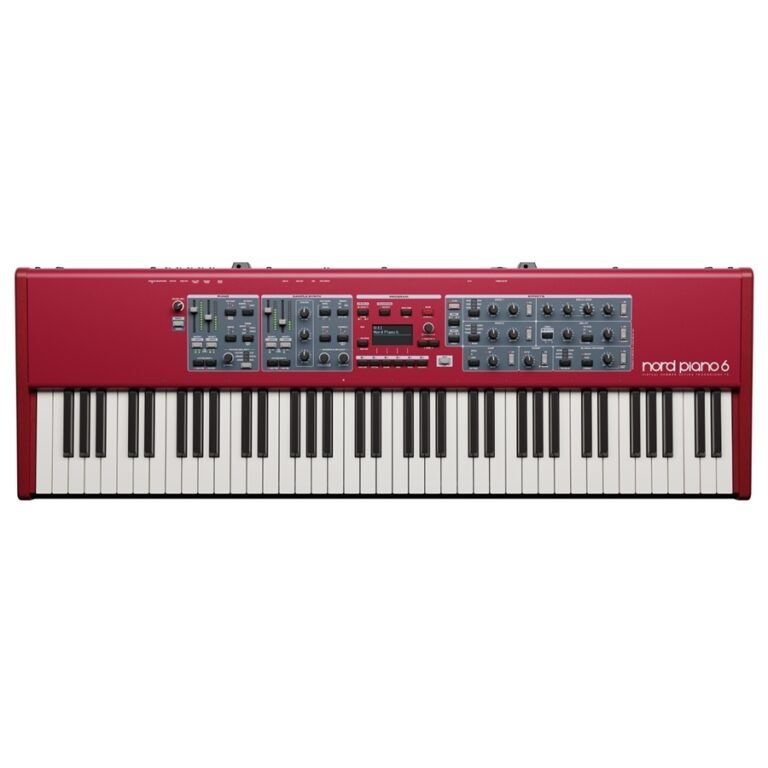 Nord Piano 6 73 – Stage piano professionale a 73 tasti con triplo sensore e LED fader per layer indipendenti