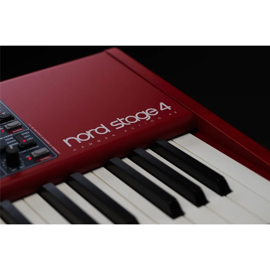 Nord Stage 4 88 stage piano da palco con tastiera a 88 tasti hammer-action, fader LED e drawbars fisiche