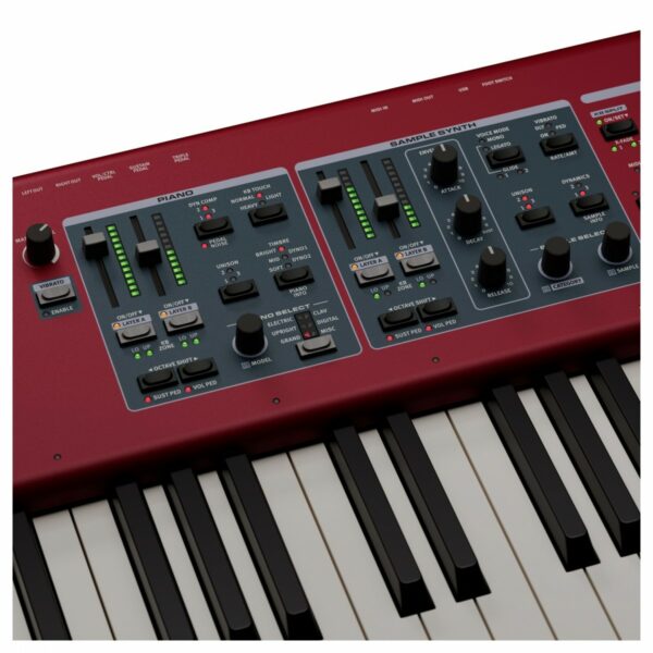 Nord Piano 6 73 – Stage piano professionale a 73 tasti con triplo sensore e LED fader per layer indipendenti