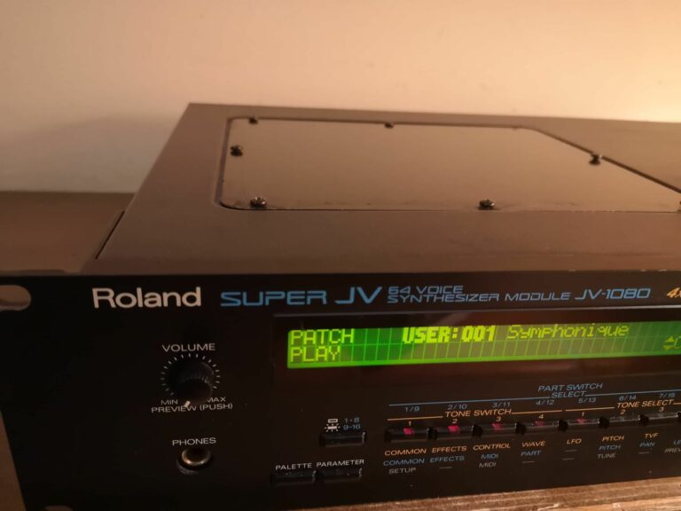 Roland Super JV-1080 Sound Module ( jv1080 jv 2080 1080 ) / possibile permuta