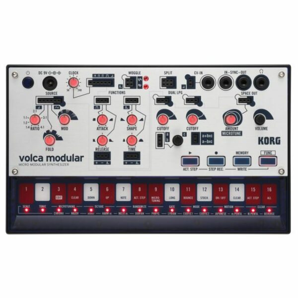 KORG VOLCA MODULAR SYNTHESIZER con imballi e dotazione originale. Possibile perm