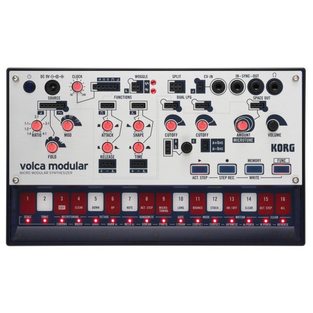 KORG VOLCA MODULAR SYNTHESIZER con imballi e dotazione originale. Possibile perm