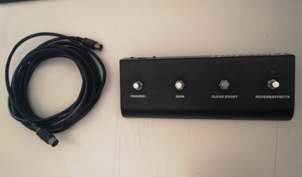 Randall RF4 - 4 button - 6 pin MIDI - Randall Amps Footswitch - RM4 pedaliera