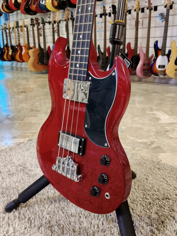Vintage VS4 SG Bass Cherry Red Reissued - possibilità di permuta - immagine 3