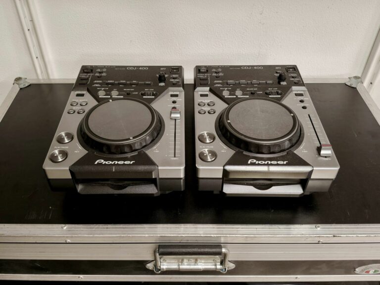 Pioneer CDJ 400 COPPIA CON FLIGHTCASE - possibilità di permuta