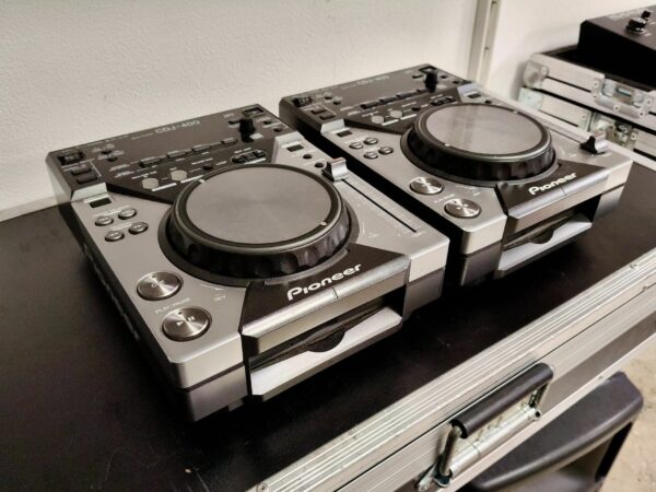 Pioneer CDJ 400 COPPIA CON FLIGHTCASE - possibilità di permuta - immagine 2