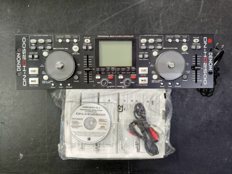 Denon DN HD2500 consolle controller multimediale per DJ - possibilità di permuta