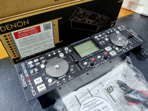 Denon DN HD2500 consolle controller multimediale per DJ - possibilità di permuta - immagine 2