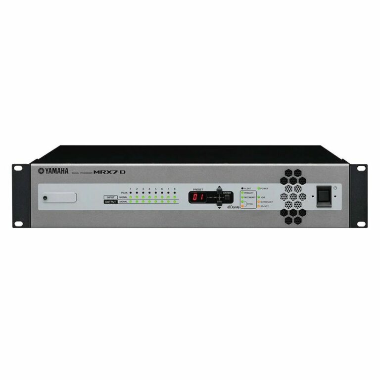Yamaha MRX7-D DSP Dante - Processore di segnale - possibilità di permuta