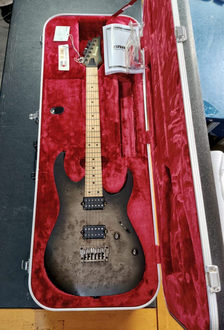 Ibanez RG652MPBFX Anvil Gray Burst Flat rara - Possibilità di permuta