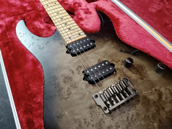 Ibanez RG652MPBFX Anvil Gray Burst Flat rara - Possibilità di permuta - immagine 2