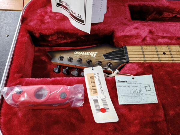 Ibanez RG652MPBFX Anvil Gray Burst Flat rara - Possibilità di permuta - immagine 3