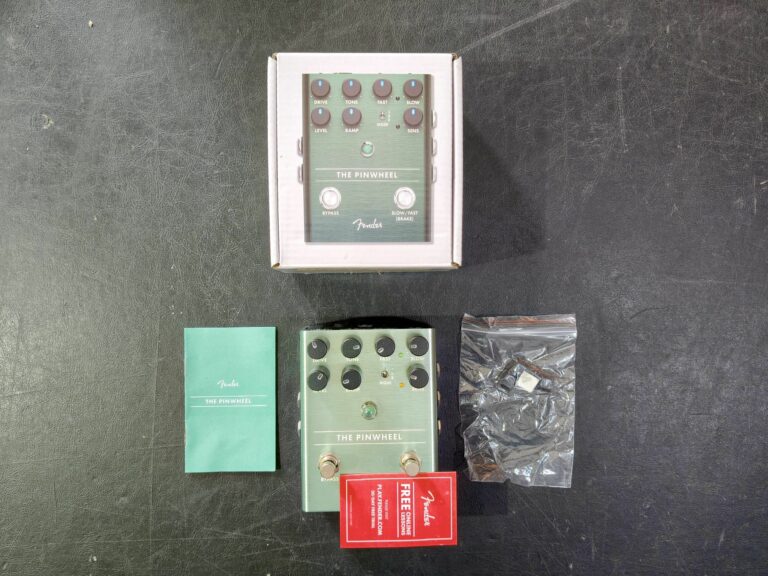 Fender THE PINWHEEL pedal Rotary Speaker Emulator - POSSIBILE PERMUTA
