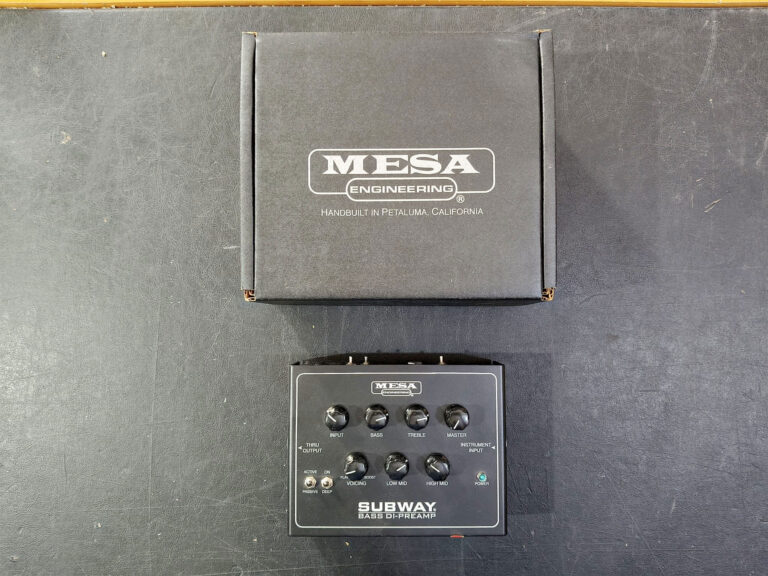 Mesa Boogie Subway Bass DI Preamp - possibilità di permuta