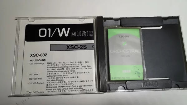 Korg 01/W XSC-802 | Orchestral Card