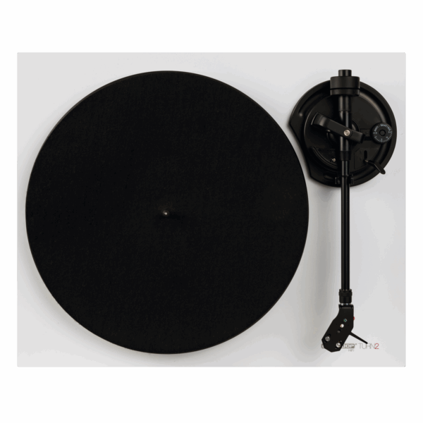alt="Reloop Turn 2 White giradischi professionale con coperchio antipolvere incluso"