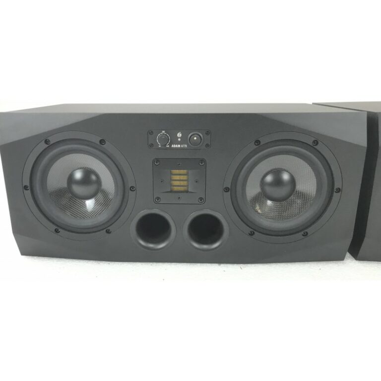 alt="Adam Audio A77X monitor da studio attivo professionale 7 pollici coppia usata vista frontale"