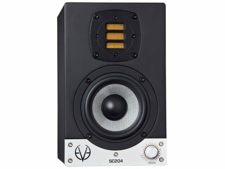 alt="Eve Audio SC204 monitor da studio attivo professionale 4 pollici vista frontale"
