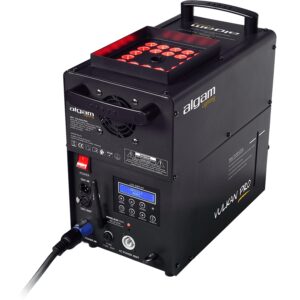 Algam Lighting Vulkan Pro – Macchina del fumo verticale 1500W DMX Wireless 24 LED x 10W 3in1